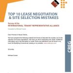 Top Ten Lease Negotiation & Site Selection Mistakes